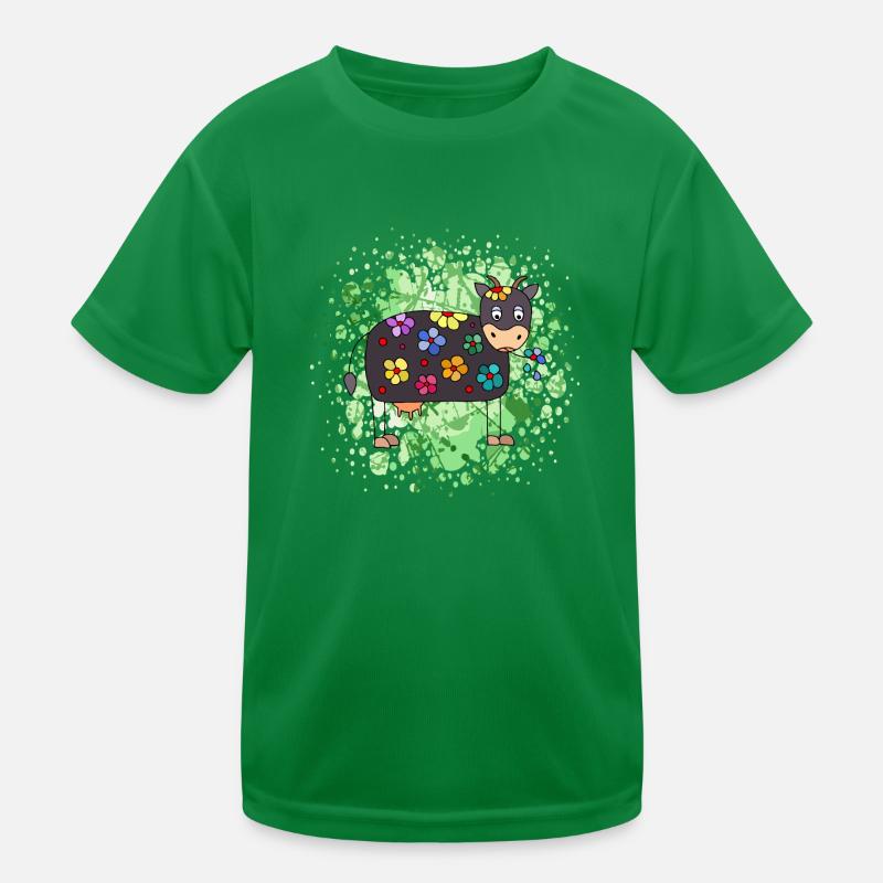 Kuh Kinder Funktions-T-Shirt