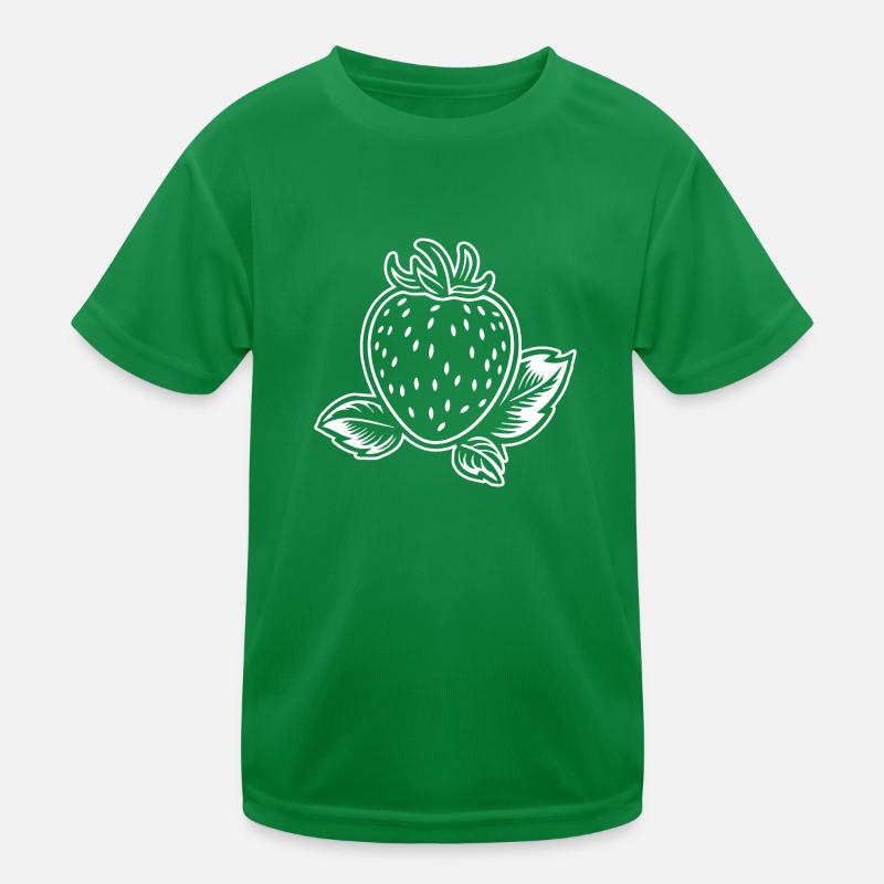 Fraise Fruit Fruit T-shirt sport Enfant