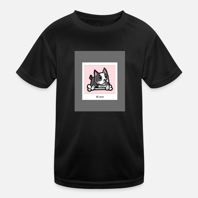 #Love Dog Kids Functional T-Shirt