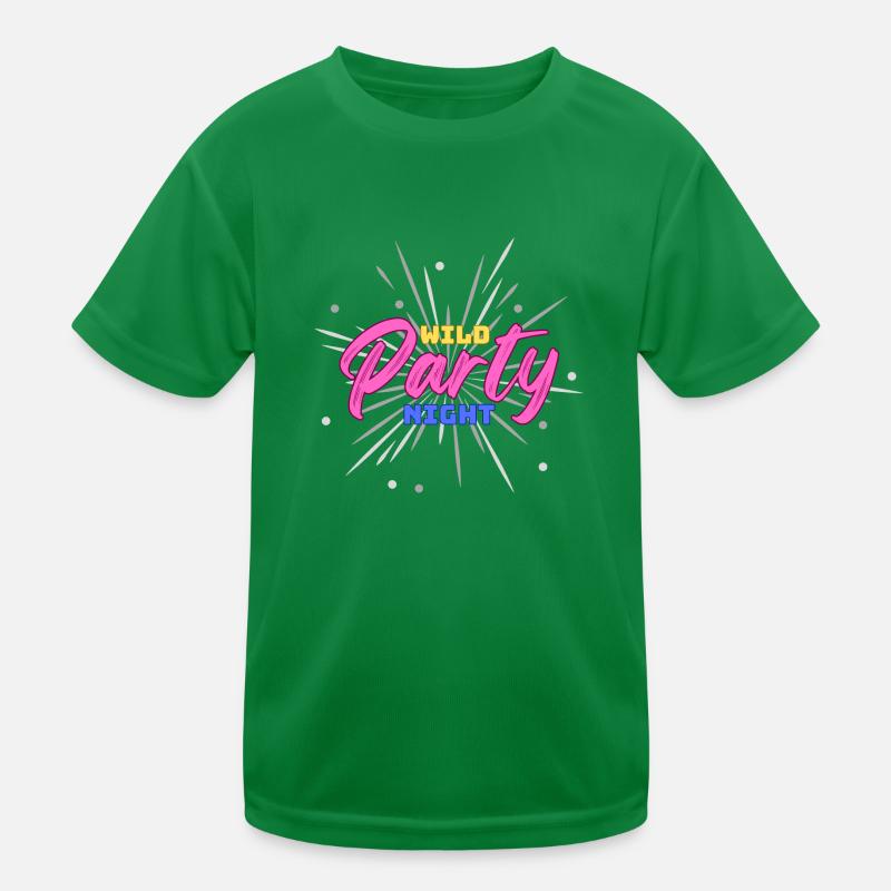 Wild Party Night - wild party night Kids Functional T-Shirt