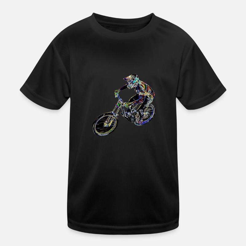 MTB MTB Downhill Kinder Funktions-T-Shirt