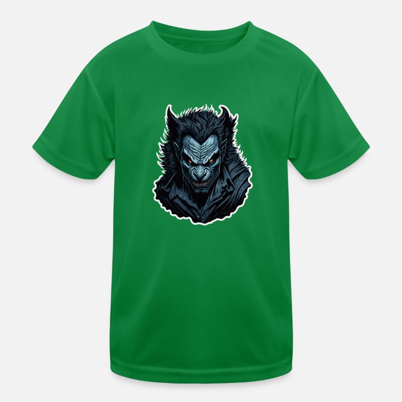 Werwolf Kinder Funktions-T-Shirt