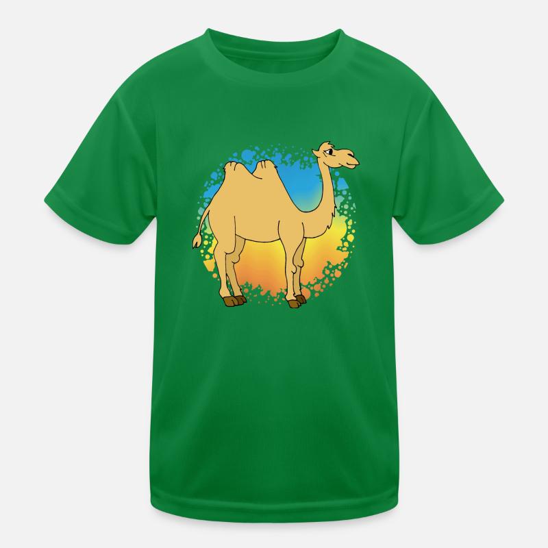 Camel Kids Functional T-Shirt