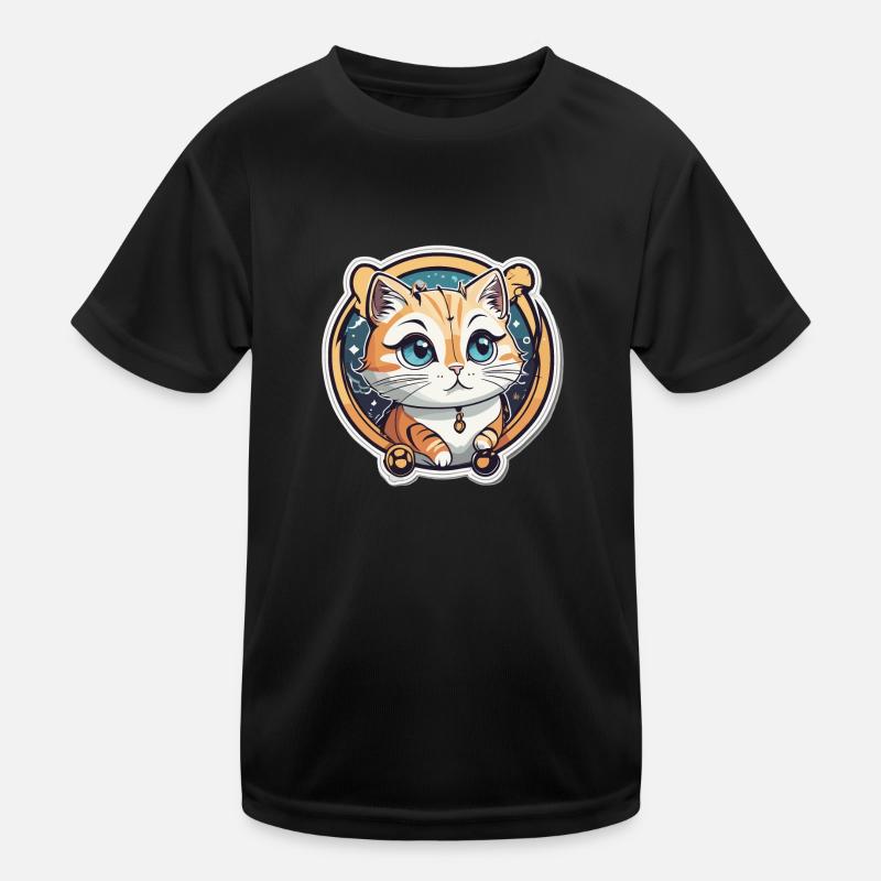 Sweet Cat Kinder Funktions-T-Shirt