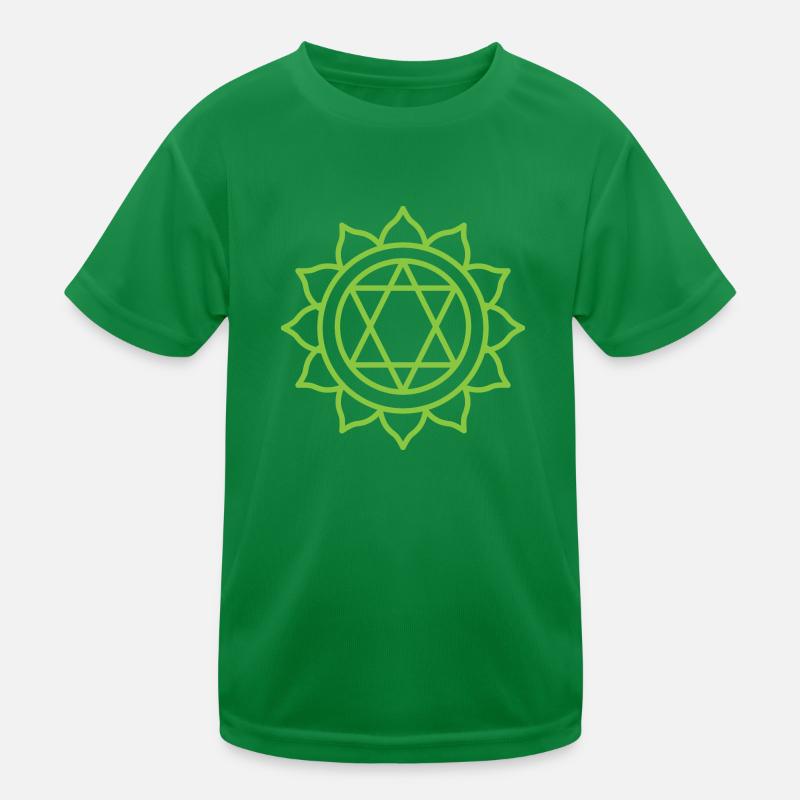 GESUNDHEIT & LANGLEBIGKEIT | 4. Anahata oder Herzchakra Kinder Funktions-T-Shirt