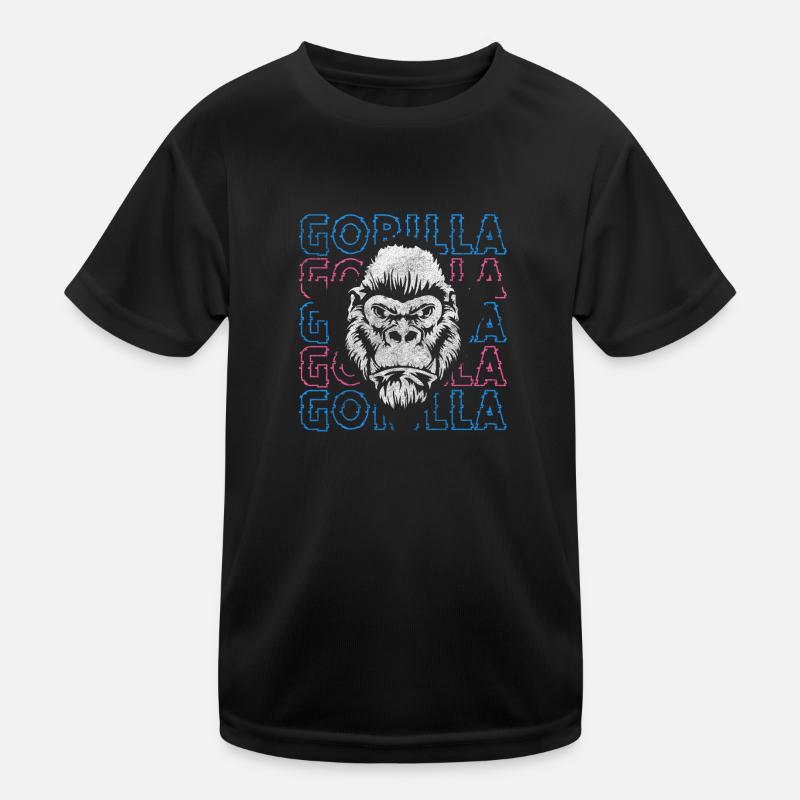 Starch silverback monkey chimpanzee Kids Functional T-Shirt