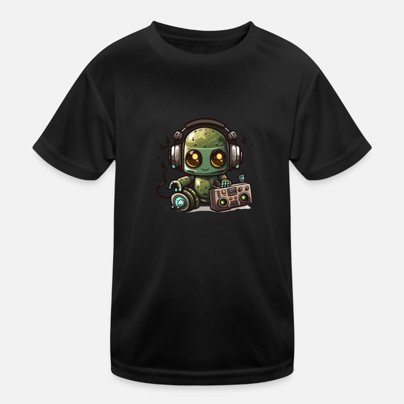 Beats und Bots Kinder Funktions-T-Shirt
