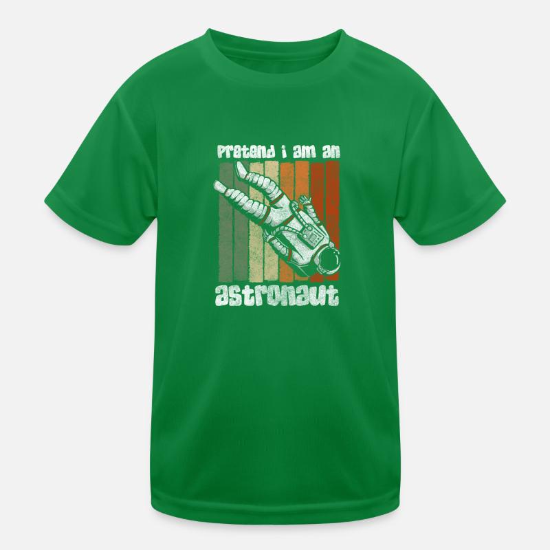 Astronaut Cosmos Kids Functional T-Shirt