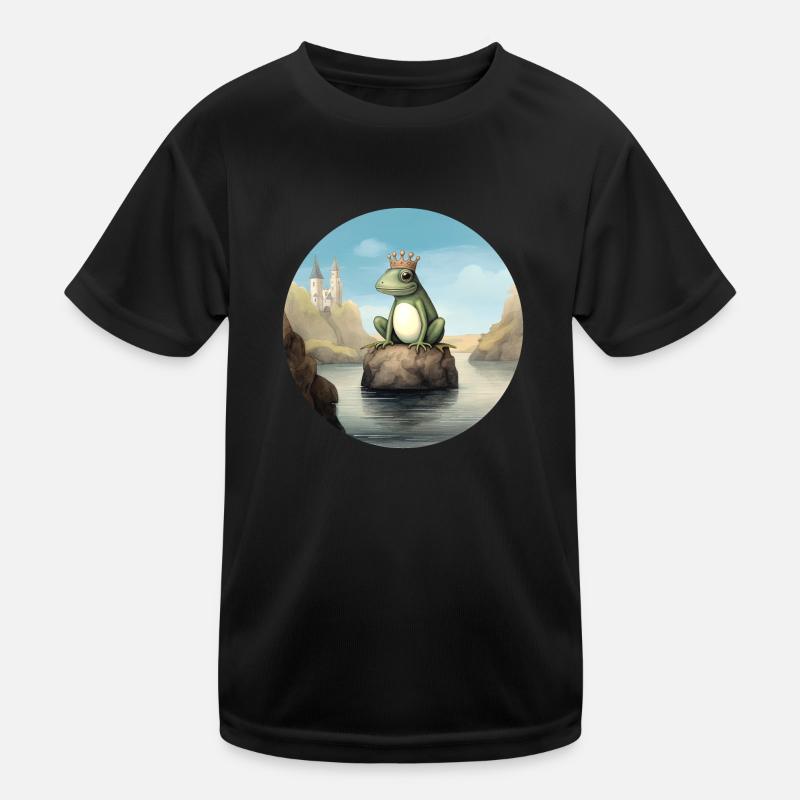 The Frog Prince Kids Functional T-Shirt