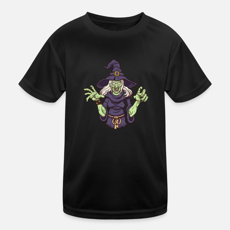 Evil Witch Kids Functional T-Shirt