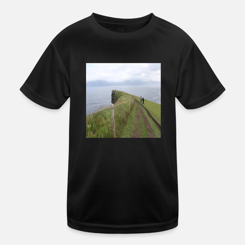 Island Kinder Funktions-T-Shirt
