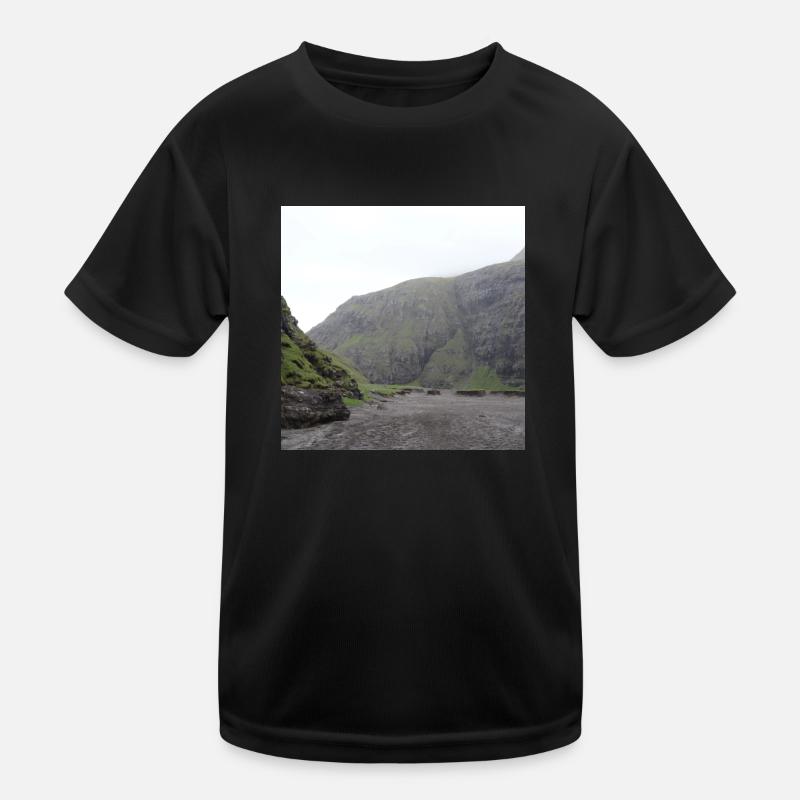 Iceland Kids Functional T-Shirt