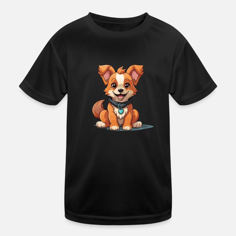 Chien - Style Kawaii T-shirt sport Enfant