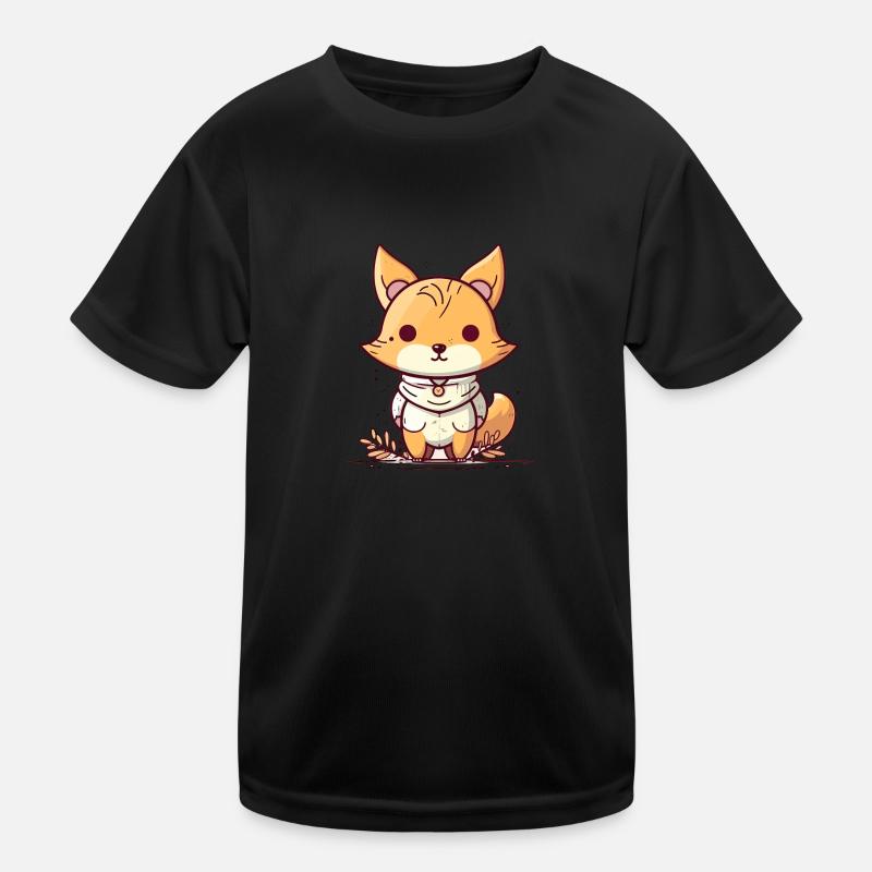 Fox - Kawaii Style Kids Functional T-Shirt