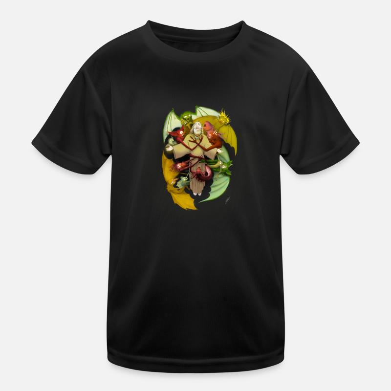THE TEMPTATION OF ST. ANTHONY Kids Functional T-Shirt