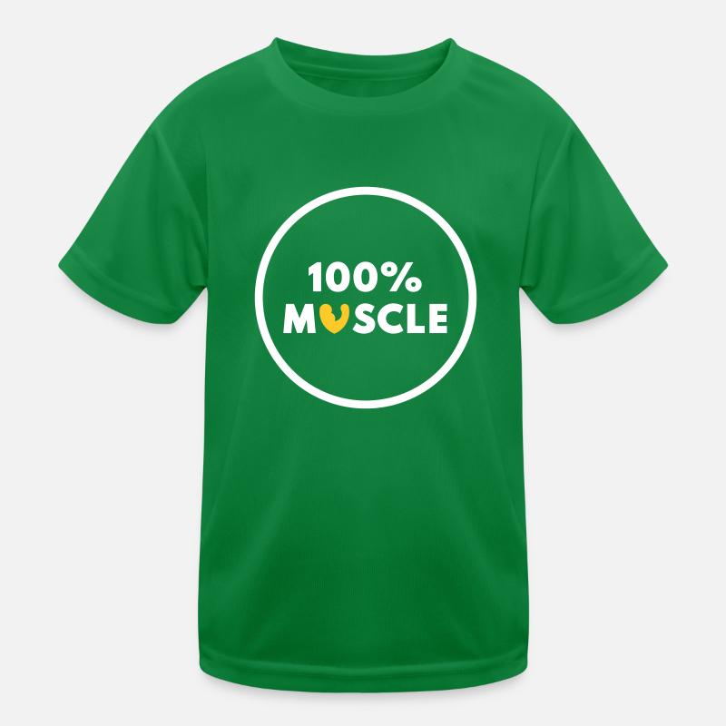 100% Muscle Kids Functional T-Shirt