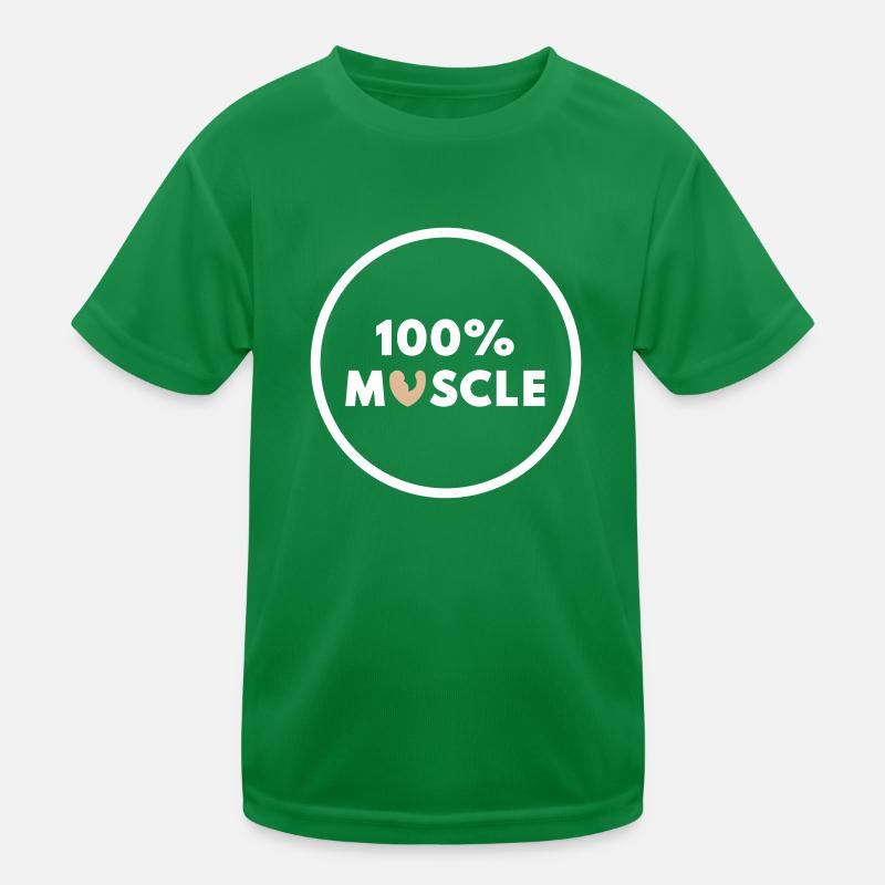 100% Muscle Kids Functional T-Shirt