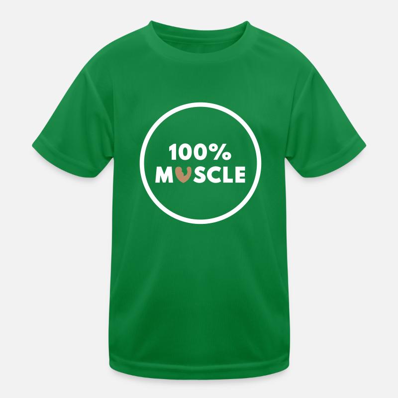 100% Muscle Kids Functional T-Shirt