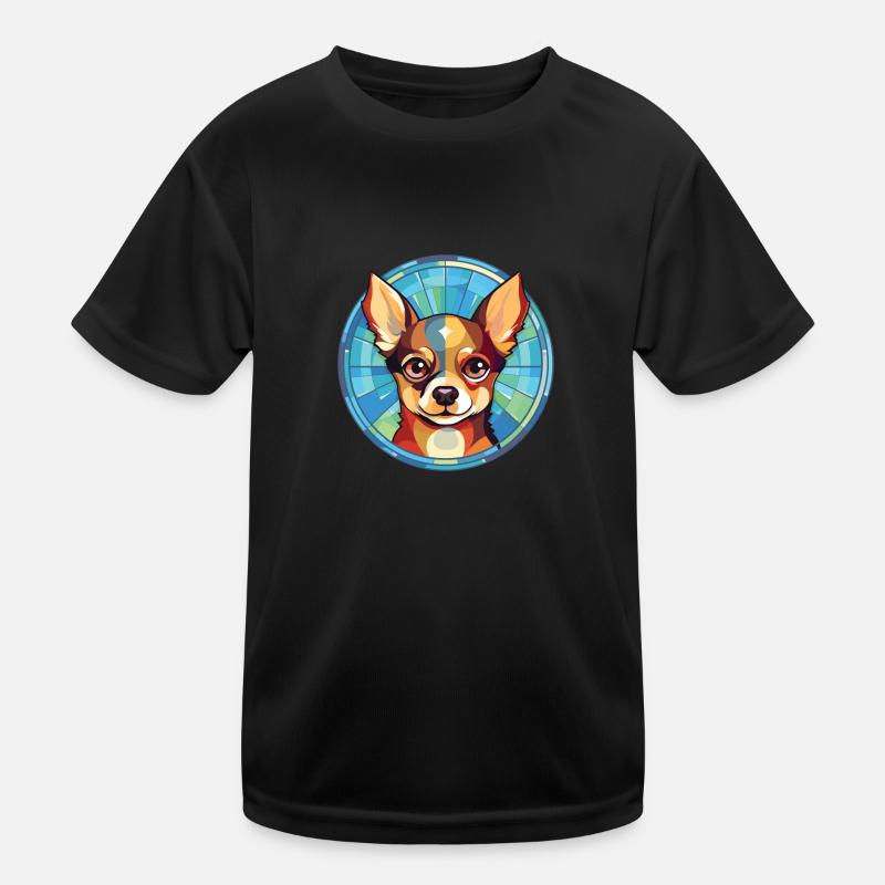 Field Spaniel Hunderasse Aquarell Illustration Kinder Funktions-T-Shirt