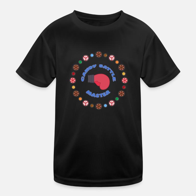 Candy Battle Master Kinder Funktions-T-Shirt