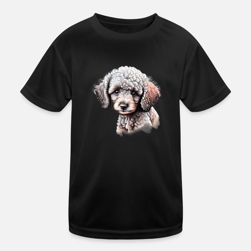 Caniche Chien Propriétaire Caniche Chiot Chien Chiot Chien Amour T-shirt sport Enfant