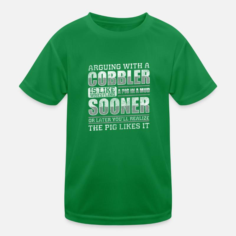 Chaussure de cordonnier en cuir d’origine T-shirt sport Enfant