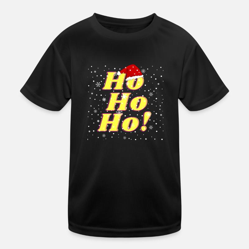Ho³ - Kinder Funktions-T-Shirt - Schwarz
