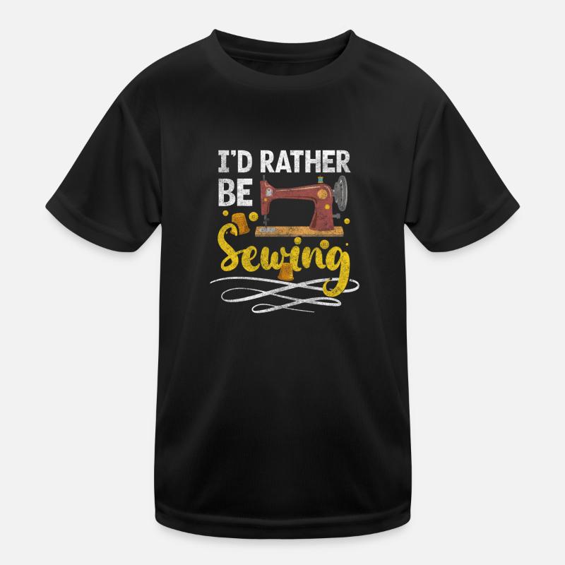 Tailor Scissors Sewing Kids Functional T-Shirt