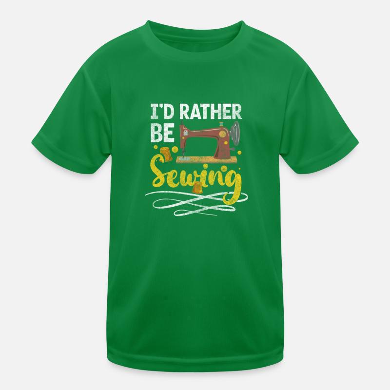 Tailor Scissors Sewing Kids Functional T-Shirt