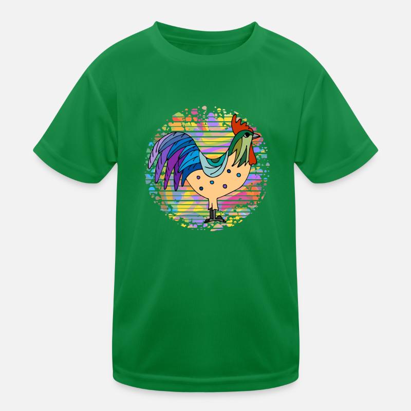 Rooster Kids Functional T-Shirt