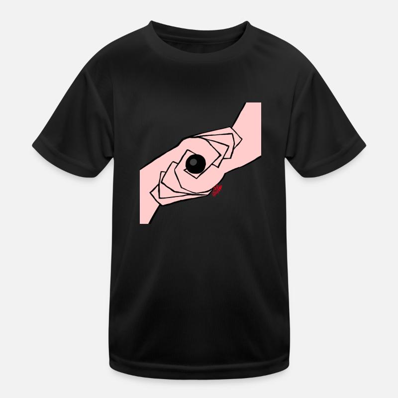 Das Glück der schwarzen Kugel Kinder Funktions-T-Shirt