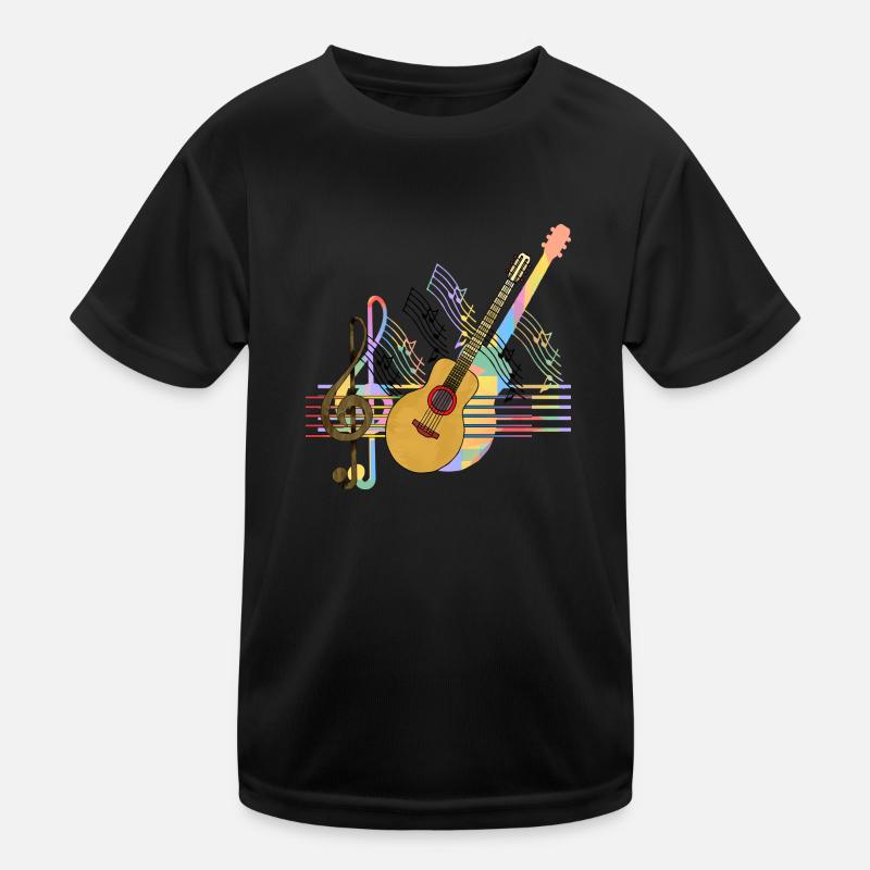 Guitar Kids Functional T-Shirt