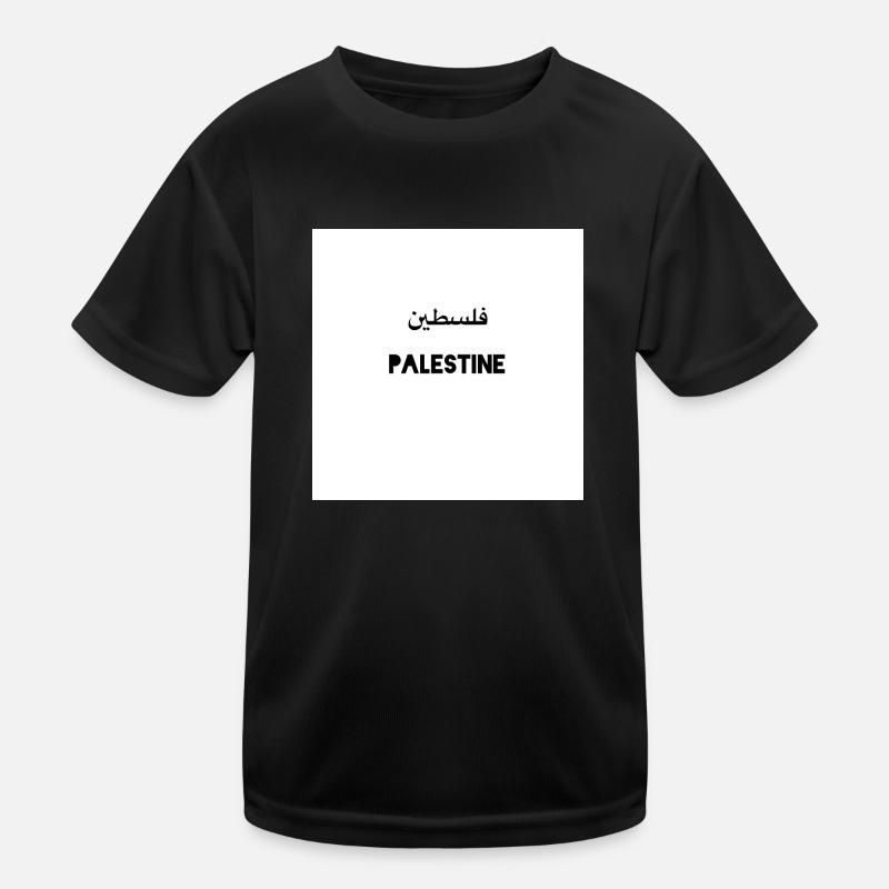 Palestine - Kids Functional T-Shirt - black