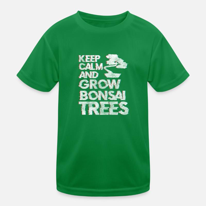 Bonsai Tree, Japanese, Buddhism Kids Functional T-Shirt