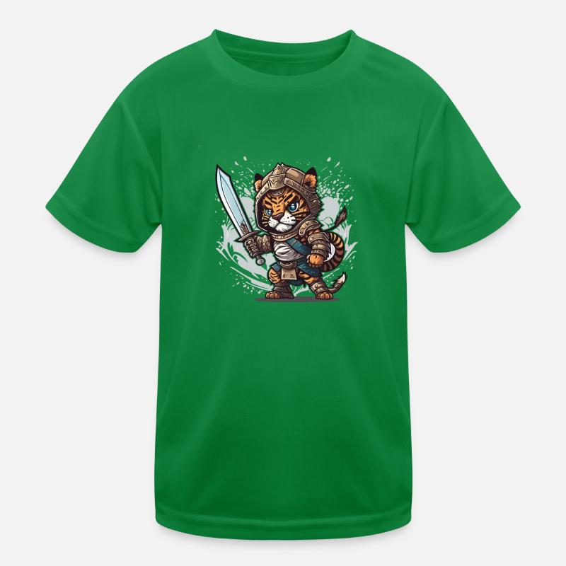 Tiger Warrior Kids Functional T-Shirt