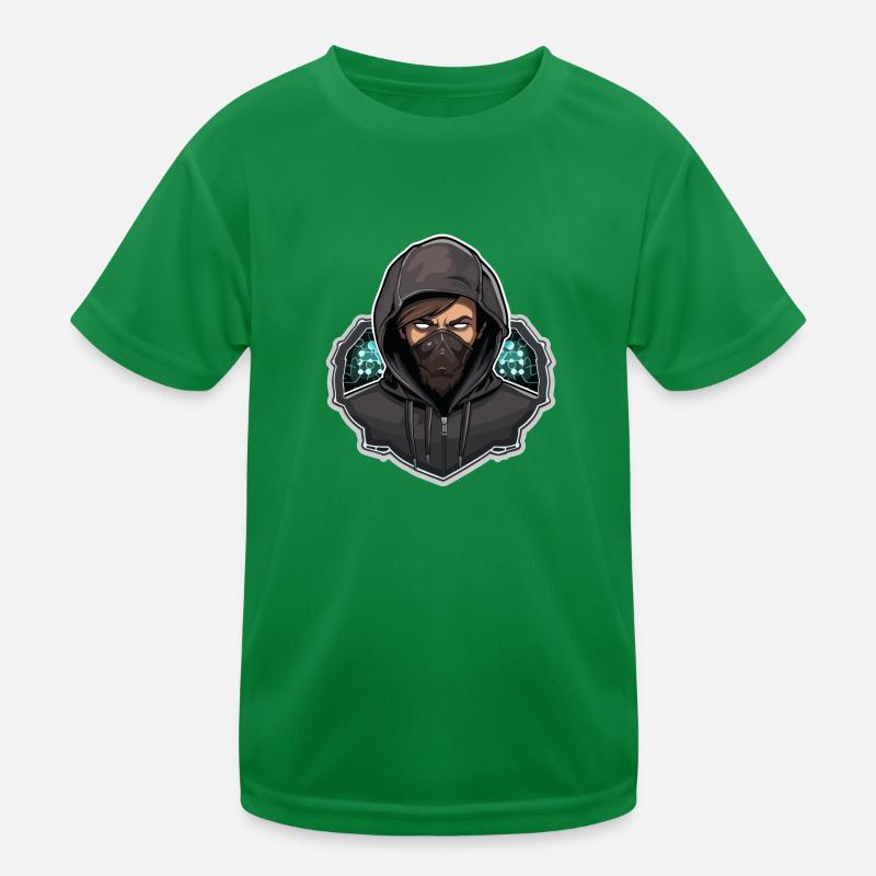 Ethical Hacker - Illustration Kinder Funktions-T-Shirt