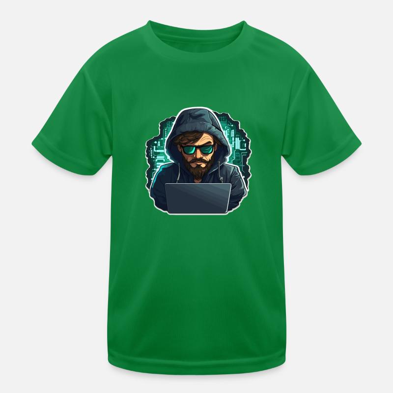 Hacker éthique - Illustration T-shirt sport Enfant