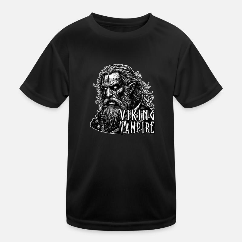 Viking Vampire Kinder Funktions-T-Shirt