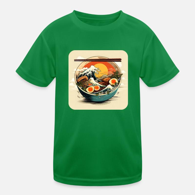 Ramen Wave Kids Functional T-Shirt