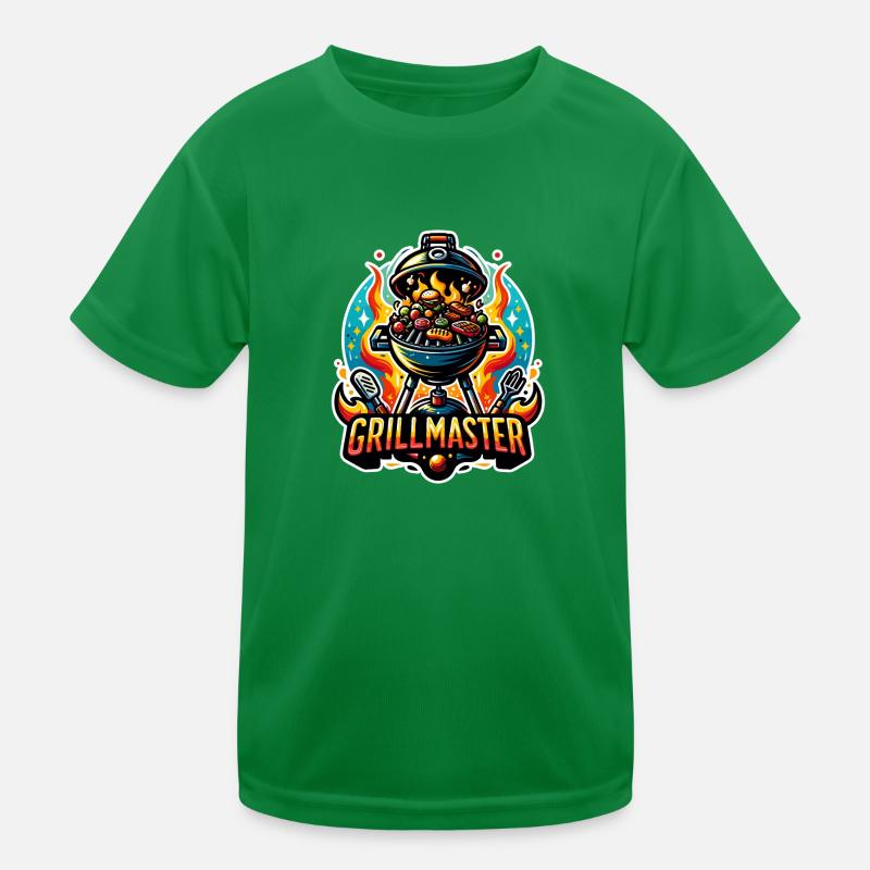 GrillMaster - Illustration de gril T-shirt sport Enfant