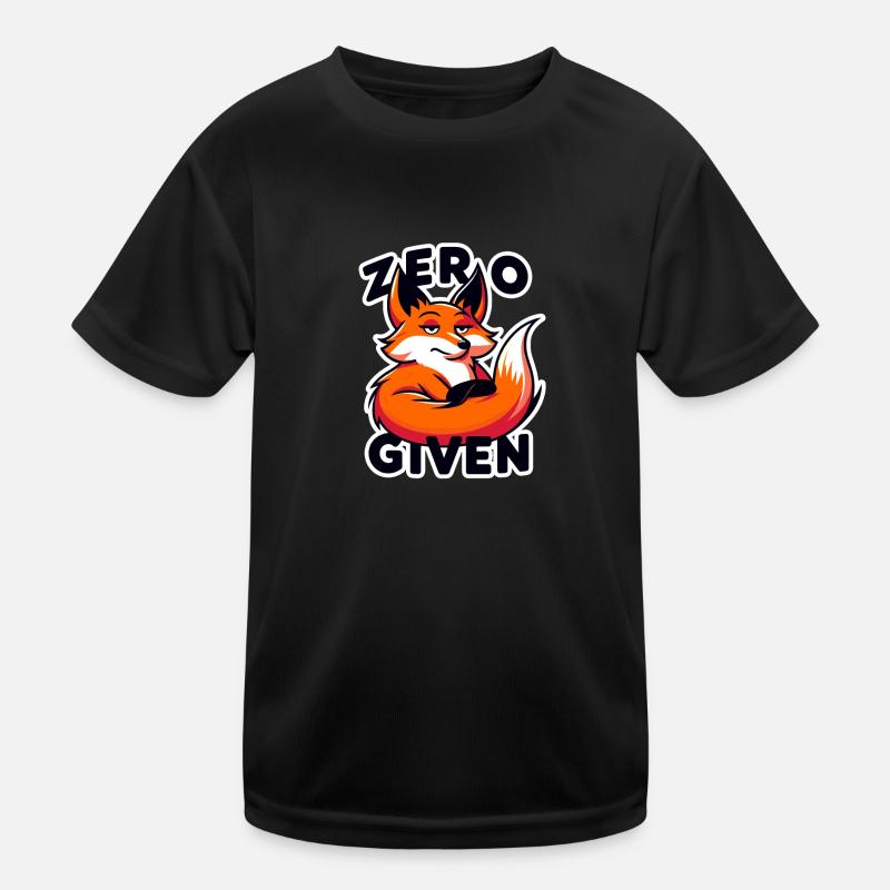 Zero Given - Fuchs Illustration Kinder Funktions-T-Shirt