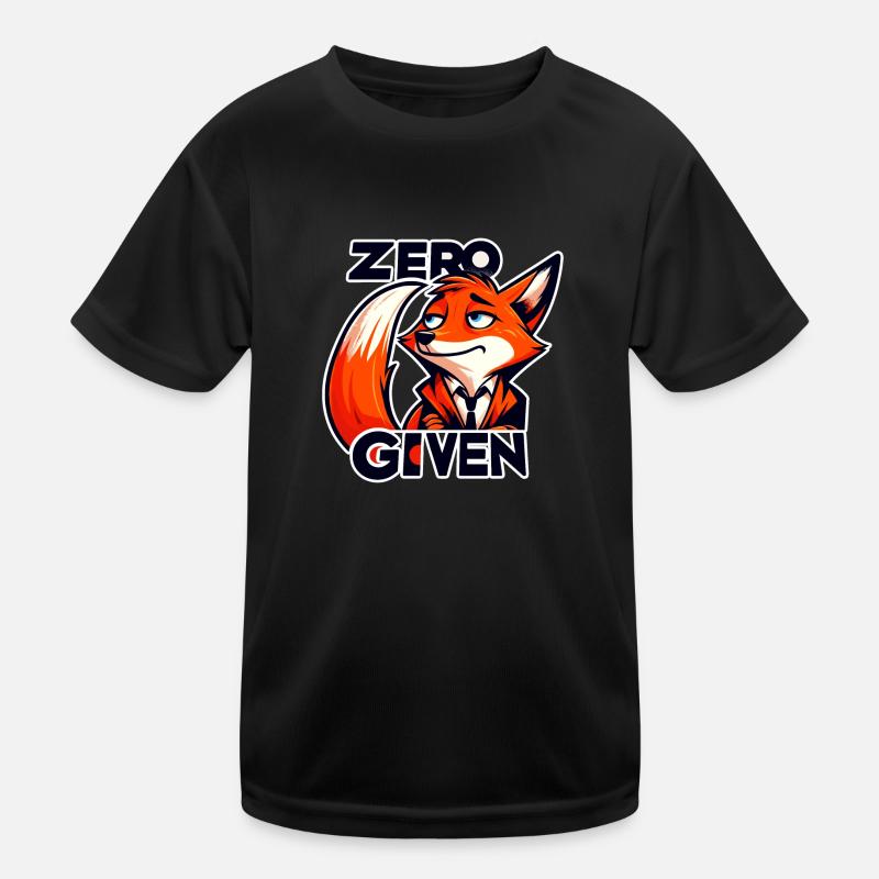 Zero Given - Fuchs Illustration Kinder Funktions-T-Shirt
