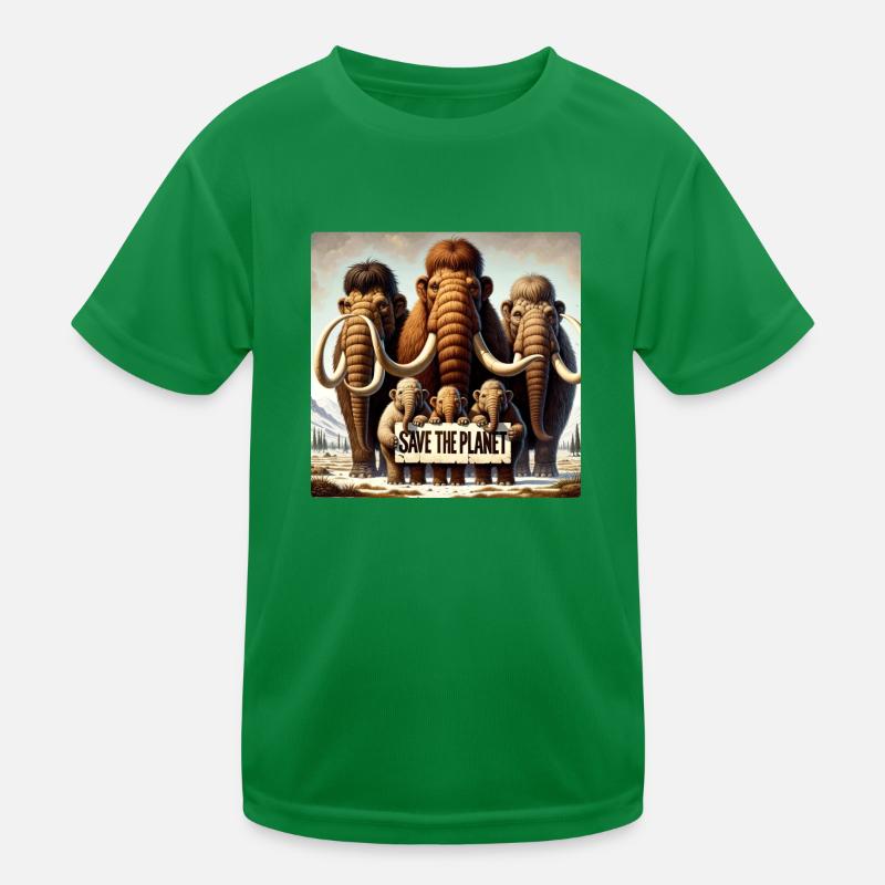 Mammoth Family Kids Functional T-Shirt