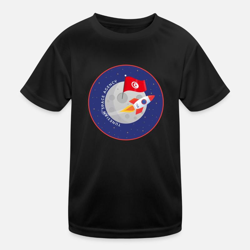 Tunisia Space Agency Kids Functional T-Shirt