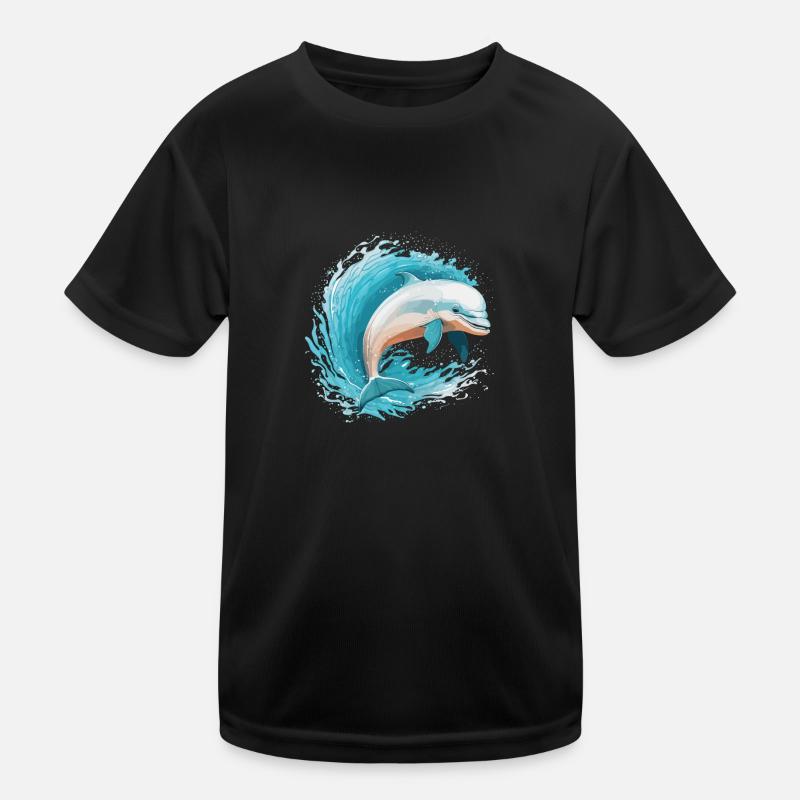 Dauphin espiègle T-shirt sport Enfant