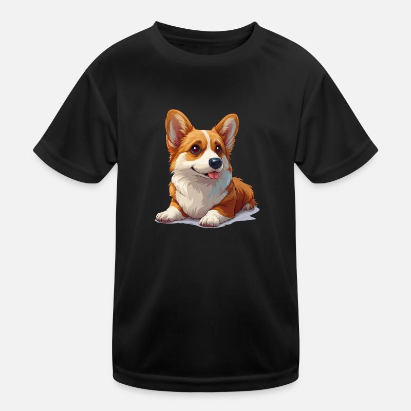 Cute little dog Kids Functional T-Shirt