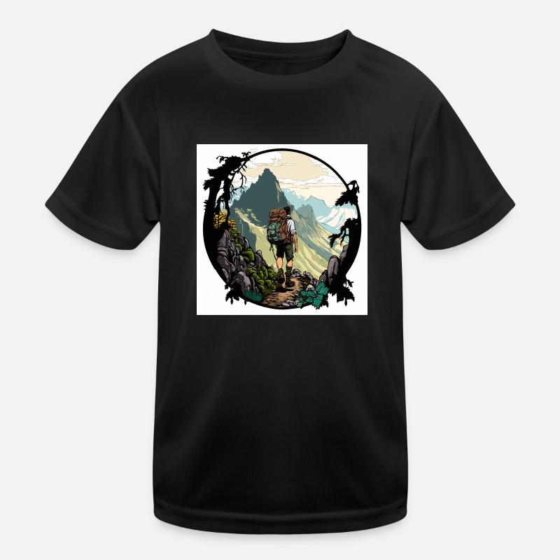 Explorateur de montagne T-shirt sport Enfant