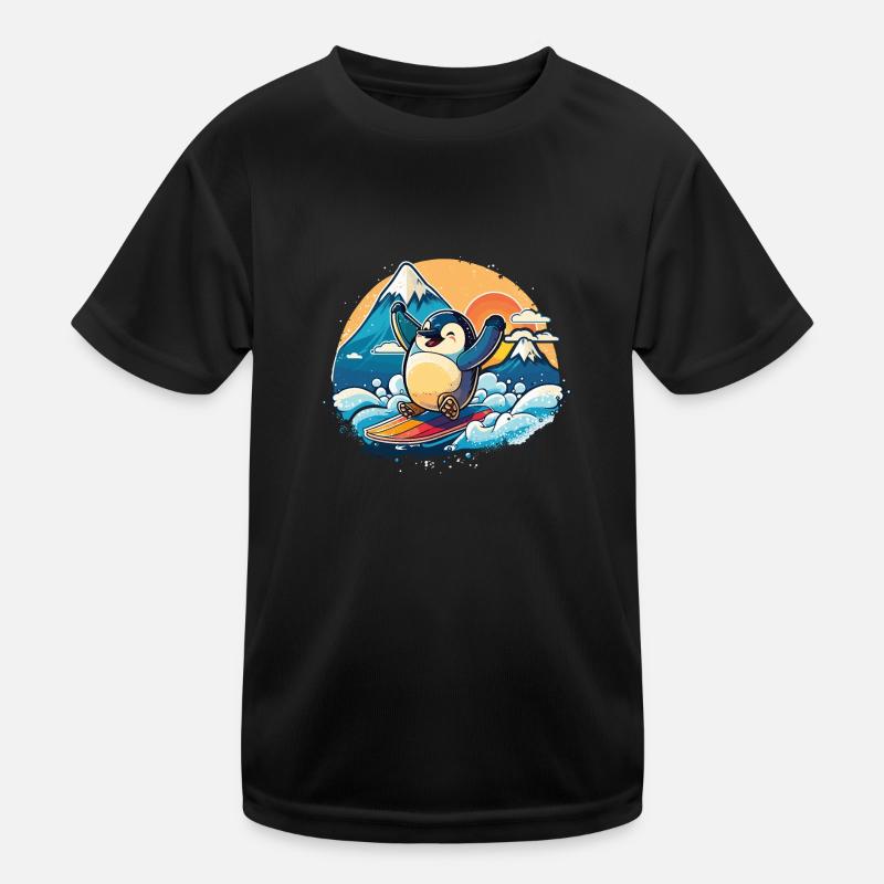 Pingouin heureux T-shirt sport Enfant