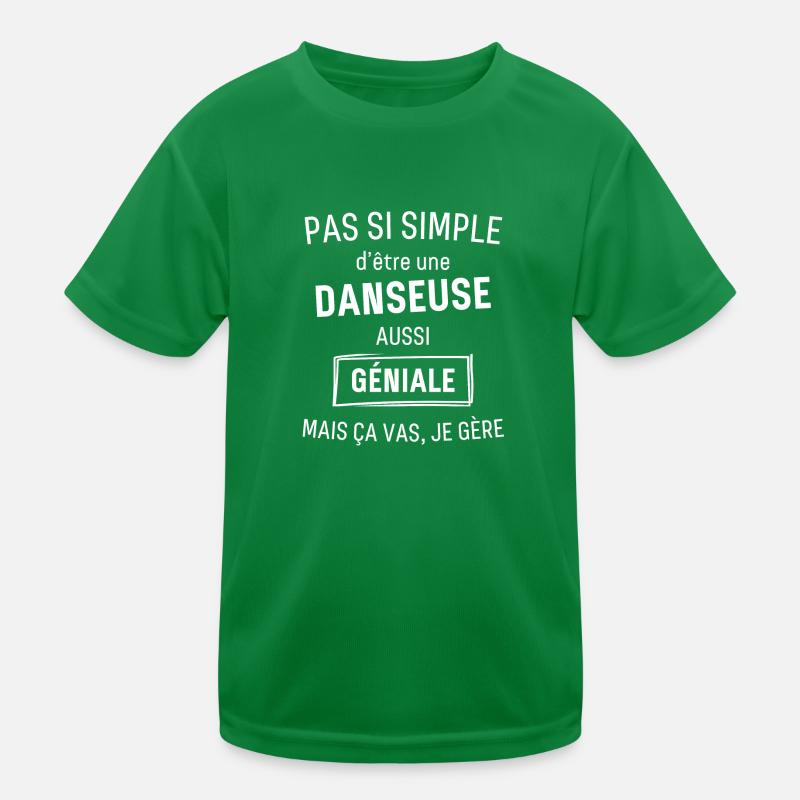 DANSEUSE GÉNIALE T-shirt sport Enfant