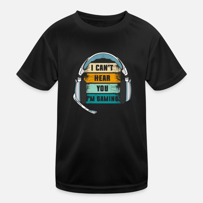PC Gamer Spiel Gaming Gamepad Kinder Funktions-T-Shirt
